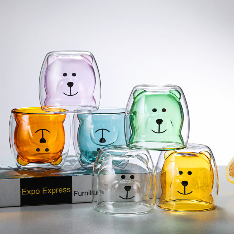 Bear Glass Mug