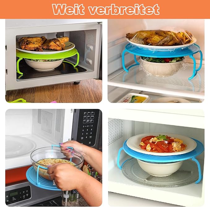 Microwave Folding Tray( Pack of 2)