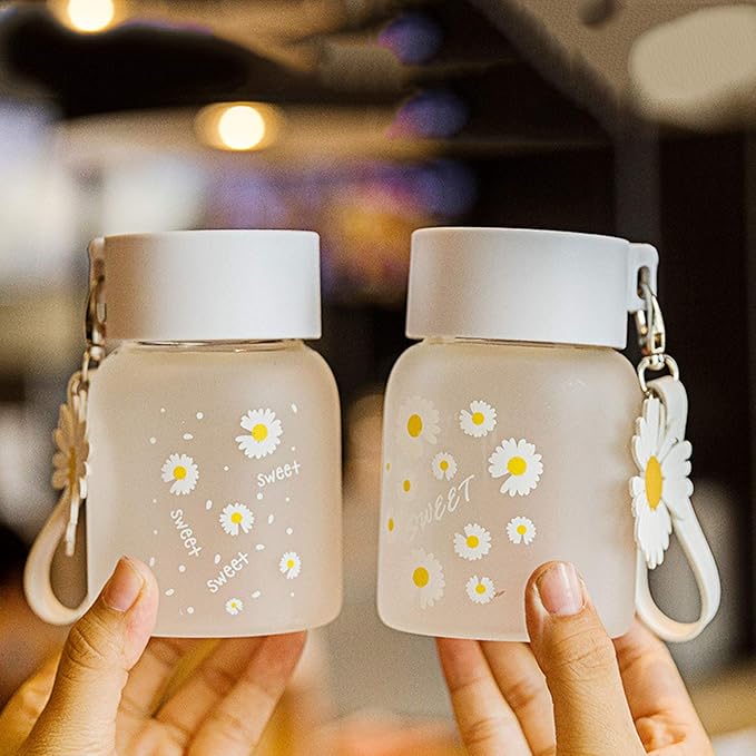 Daisy Charm Bottles