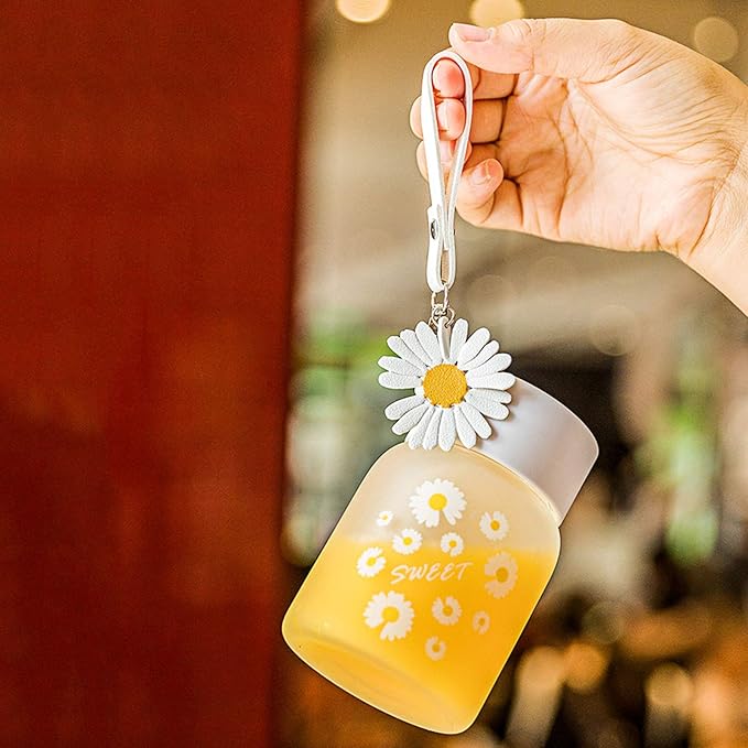 Daisy Charm Bottles