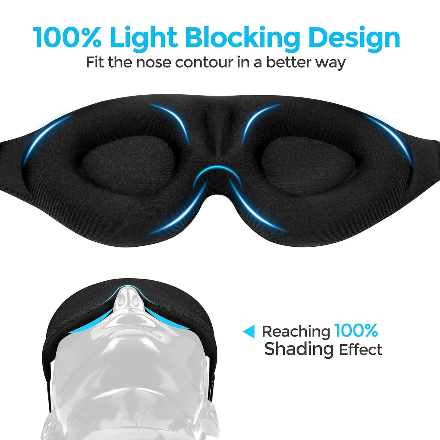 3D Foam Sleeping Eye Mask