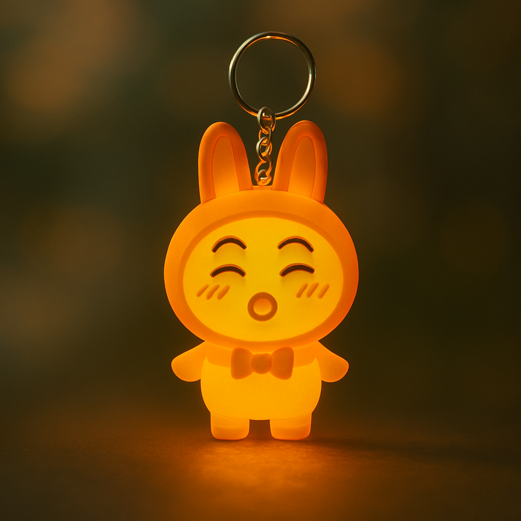 Shinchan Music Keychain