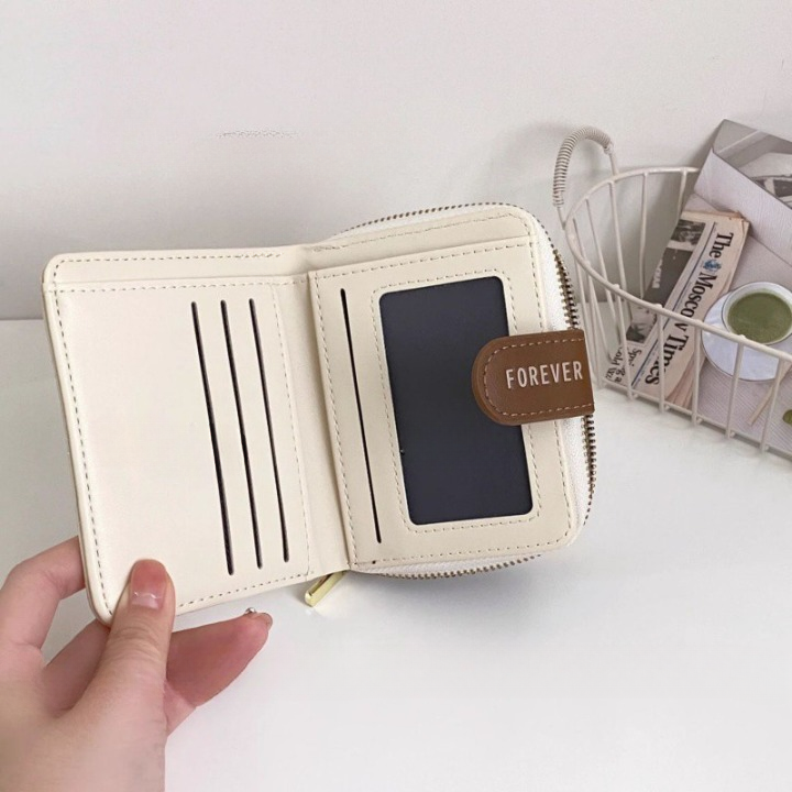 Floral Charm Mini Wallet