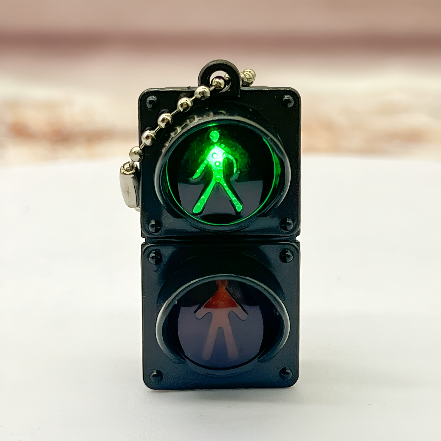 Traffic Light Keychain