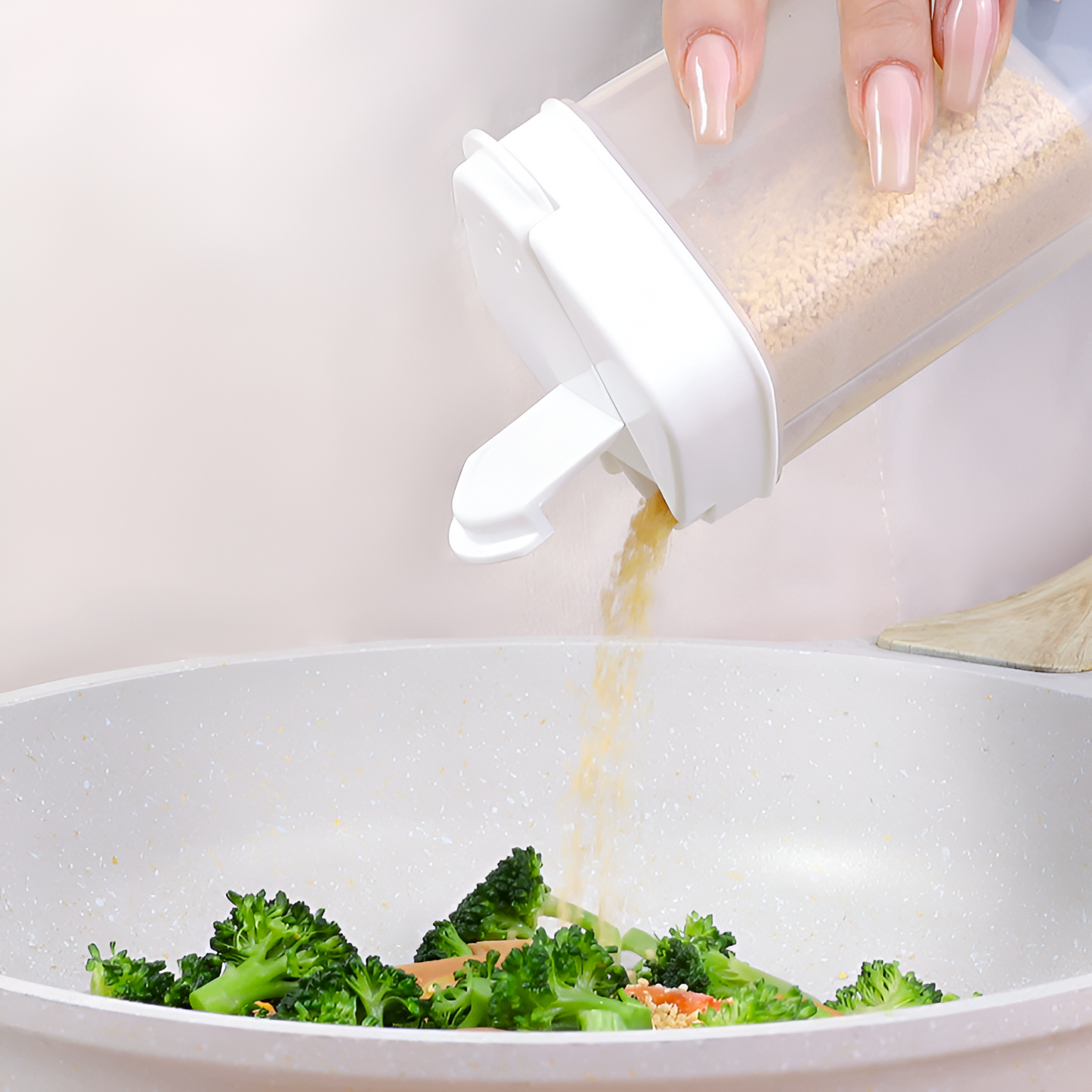 Double Lid Storage Jar