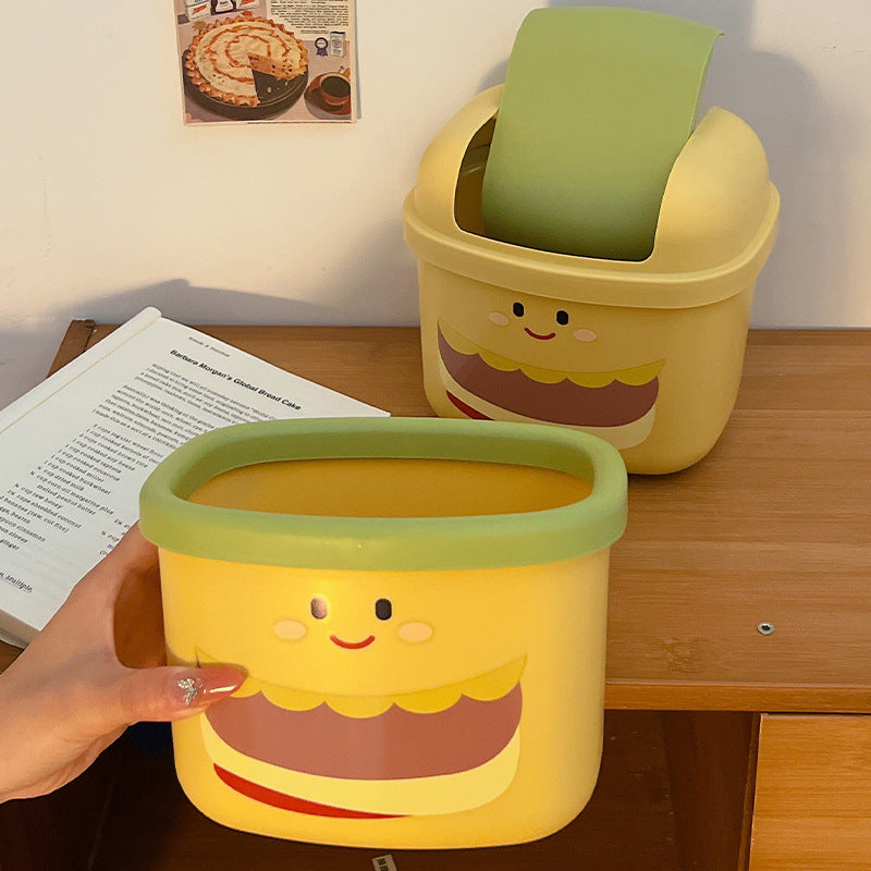Cute Hamburger storage Bucket (Pack Of 2)