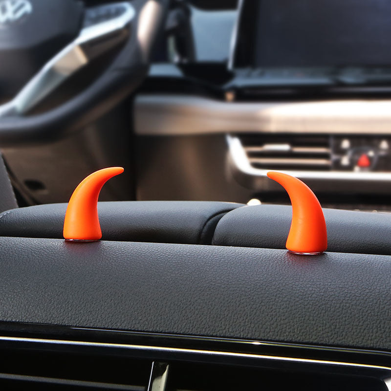 Devil Car Horns Sticker (2 Pairs)
