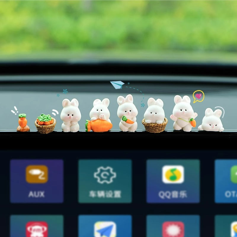 Rabbit Car Decor