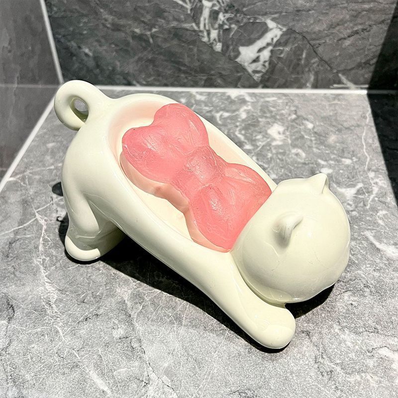 Cat Soap Holder (Pack Of 2)