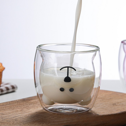 Bear Glass Mug