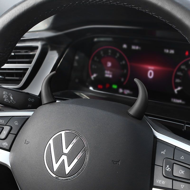 Devil Car Horns Sticker (2 Pairs)