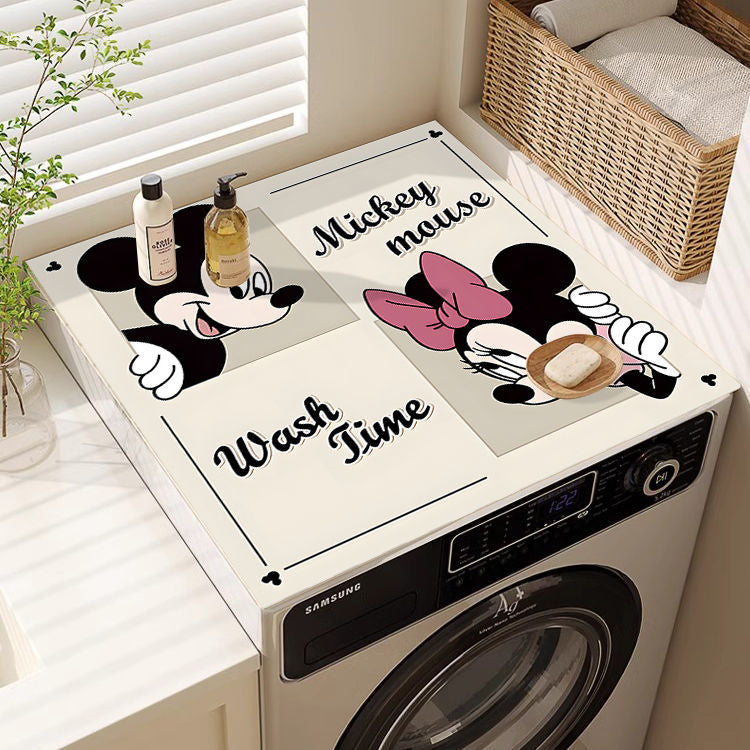 Mickey & Minnie Washing Machine Cover (50 Cm x 50 Cm)