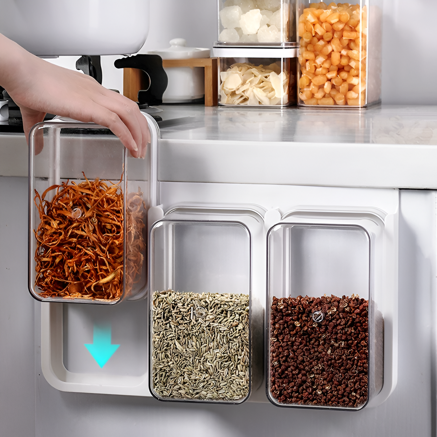Sliding Storage Jar