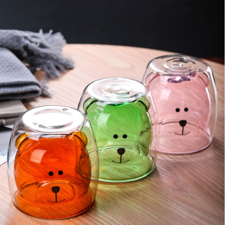 Bear Glass Mug