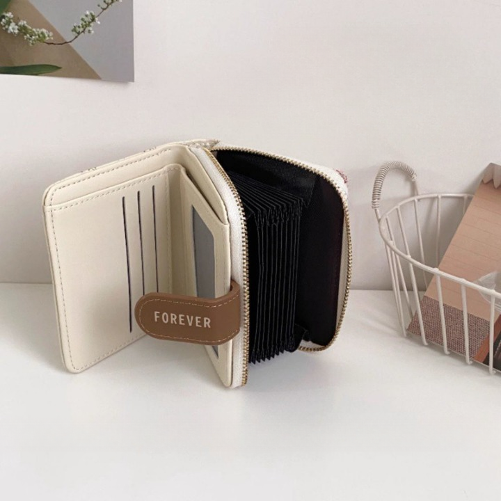 Floral Charm Mini Wallet