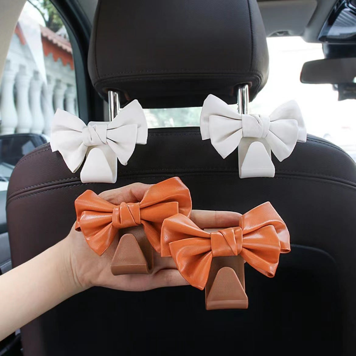 Bow Car Hooks