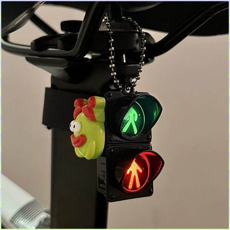 Traffic Light Keychain