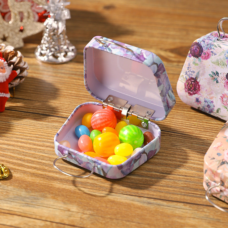 Suitcase Shape Tin Box