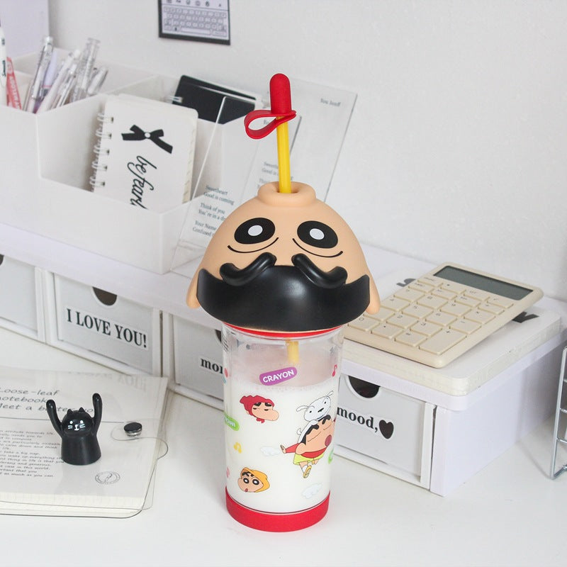 Shinchan Face Lid Cup