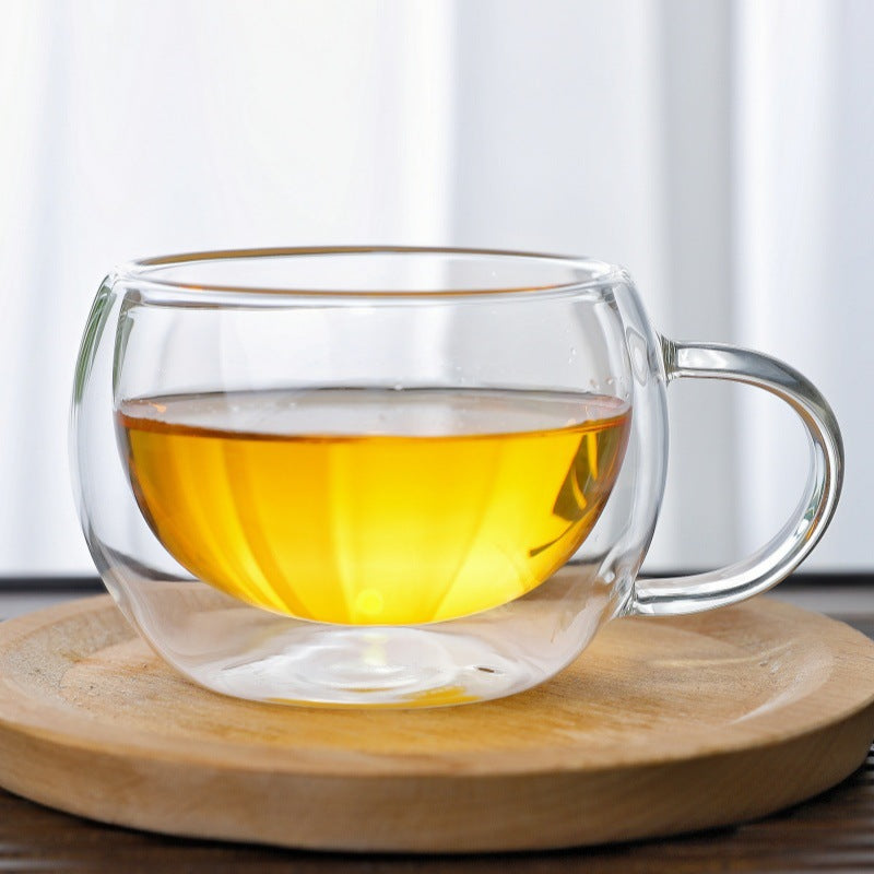 Double-Layer Glass Cup