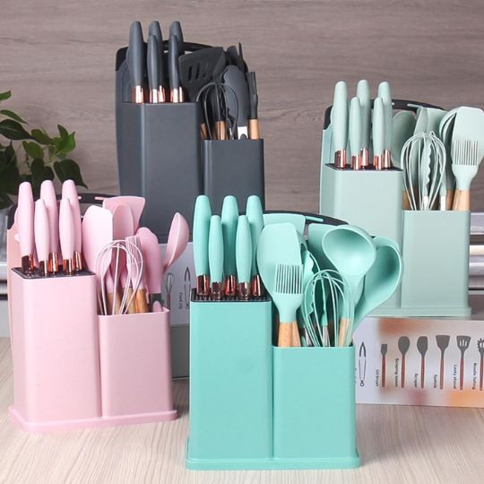 Silicone Kitchen Tools Set