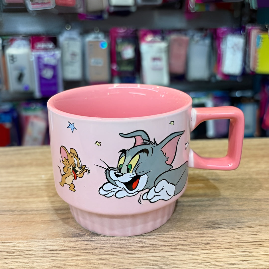 Cute Tom and Jerry Mug