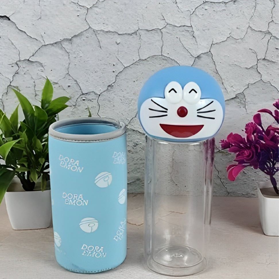 Doraemon Glass Bottle