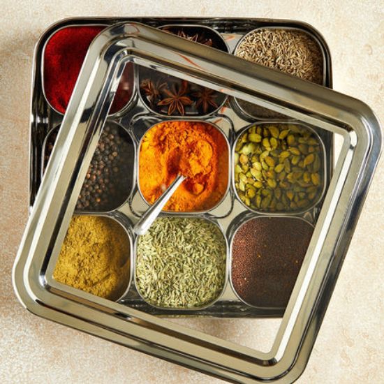 Stainless Steel Masala Box