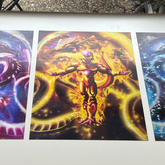 3D Motion Anime Poster