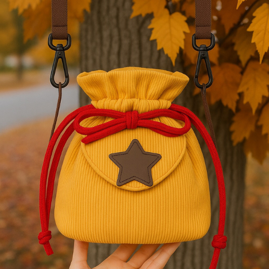 Corduroy Crossbody Bag