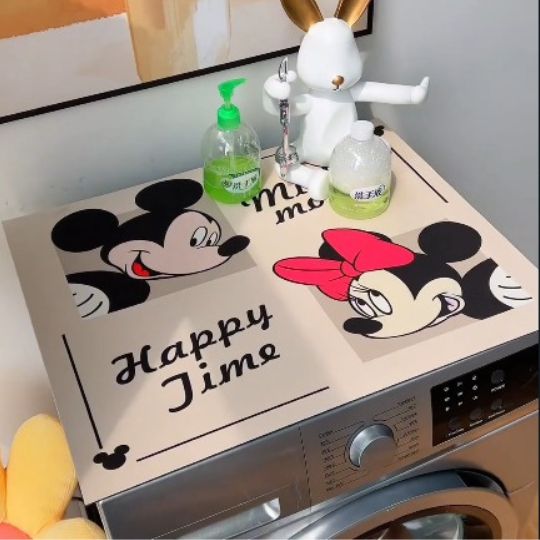 Mickey & Minnie Washing Machine Cover (50 Cm x 50 Cm)