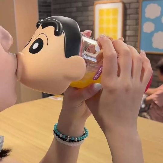 Shinchan Face Lid Cup