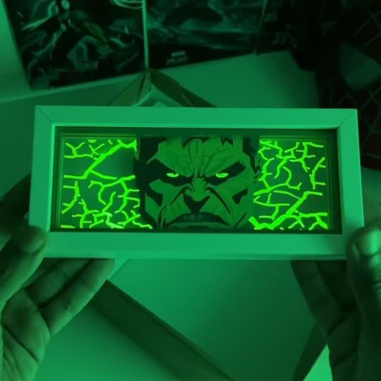 3D Anime Night Light