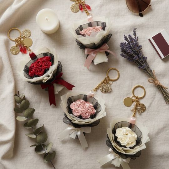 Mini Bouquet Keychain