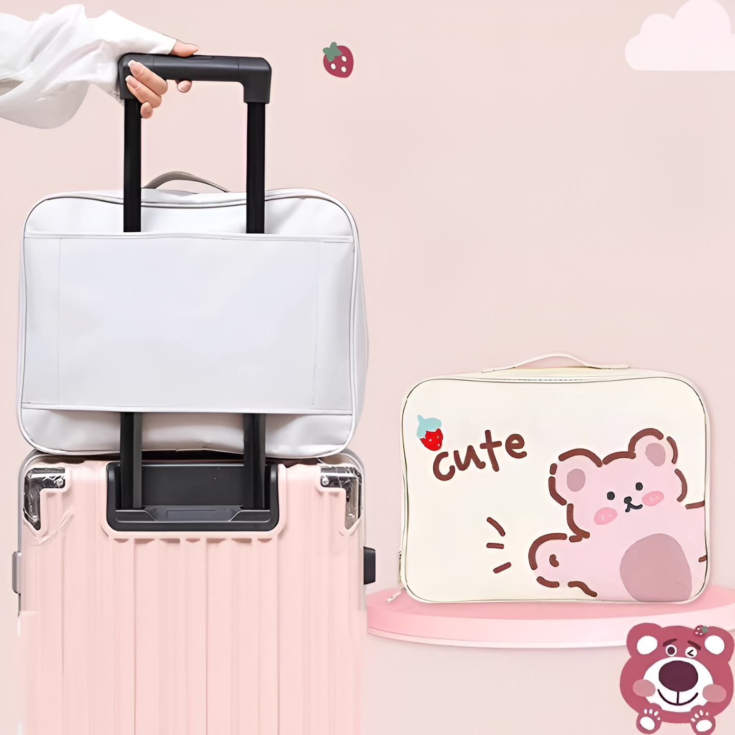 Cartoon Bear Travel Bag