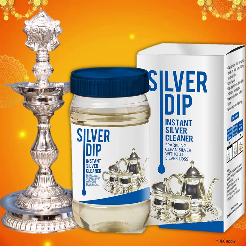 Premium Silver Cleaner - (Pack of 2 Bottle -200ml each)