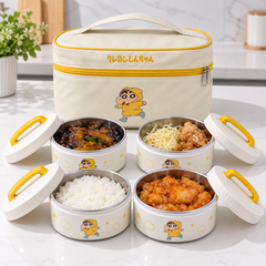 Shinchan Meal Buddy Lunch Box complete set