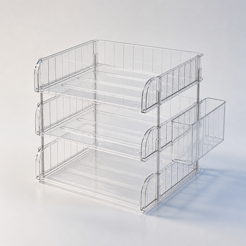 ClearStack Desk Organizer hero