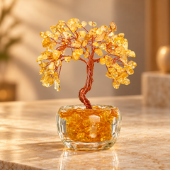 Golden Gemstone Tree Decor hero view