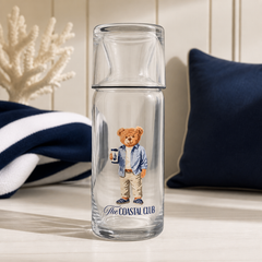 Teddy Bear Glass Bottle hero view