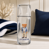 Teddy Bear Glass Bottle