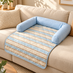 Pet sleeping mat complete sofa view