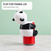 Flip-Top Panda Can Lid