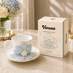 Powder Blue Tea Set