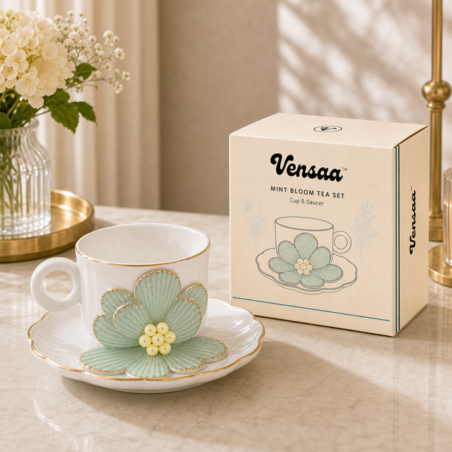 Mint Bloom Tea Set