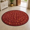 Gulnaar Round Floral Rug