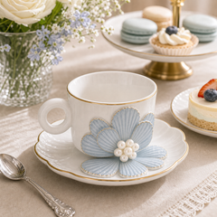 Powder Blue Tea Set