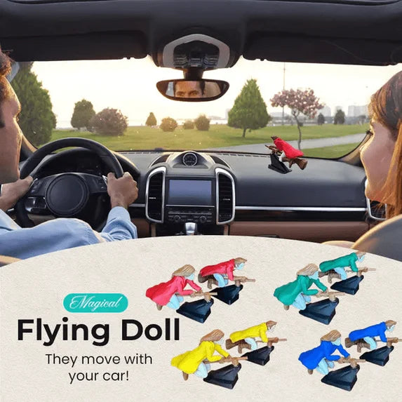 Flying Broom Car Decor – Premium Car Interior Decor