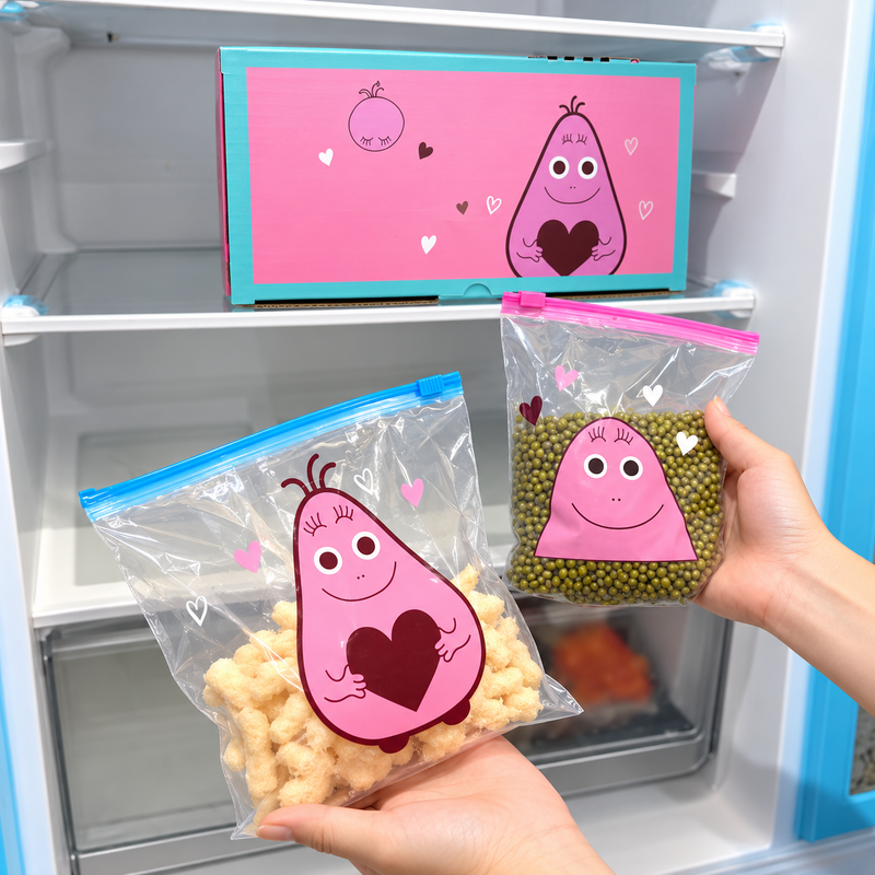 Reusable Storage Bags in refrigerator