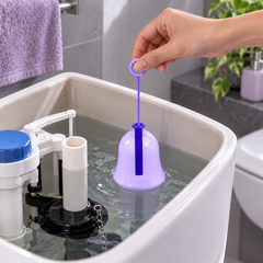 Toilet Tank Cleaner tank placement